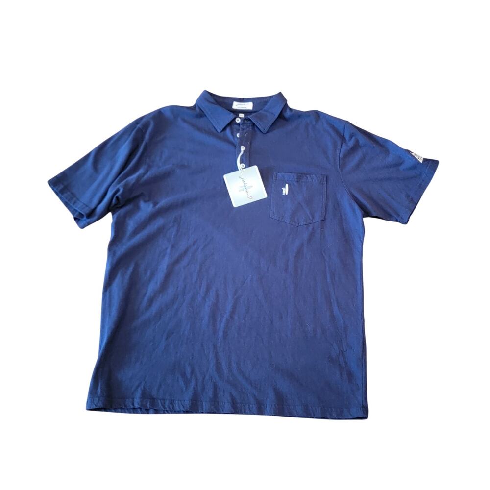 Johnnie-O "The Original" 4-Button Polo – Navy Blue – Men’s XXL  New with Tags